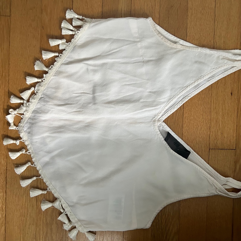 H&M Tassel Trim Summer atop